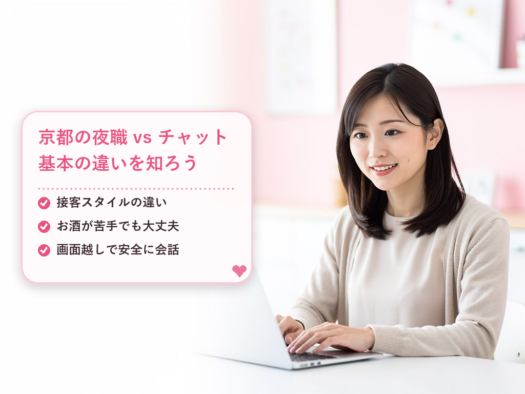 京都の夜職とチャットレディとは?まず知っておきたい基本