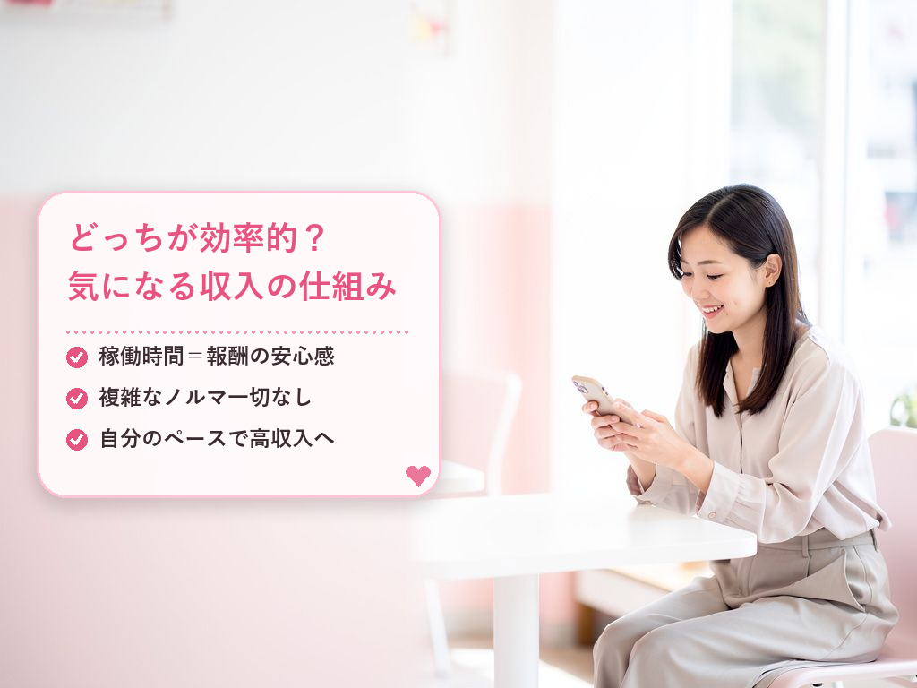 収入面での徹底比較!どちらが効率的に稼げる?